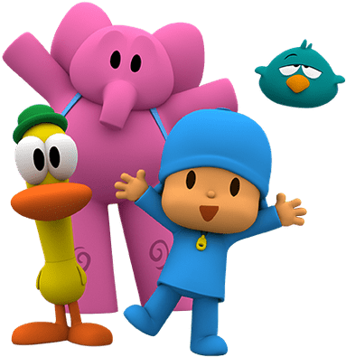 Pocoyo And Friends - Pocoyo Three Pack Dvd (super/party/dance) (400x400)