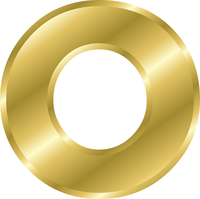 Letter, O, Capital Letter, Alphabet, Abc, Gold - Gold Letter O Transparent (640x637)