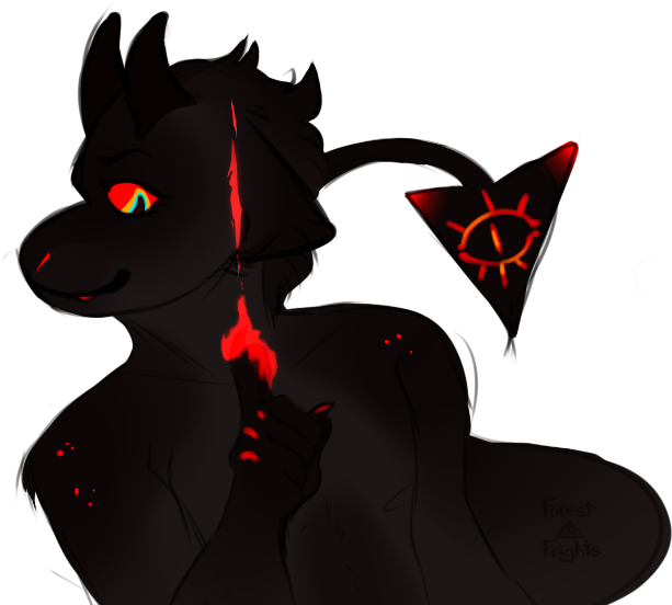 Lil Horn By Ufo-crasher - Cartoon (696x580)