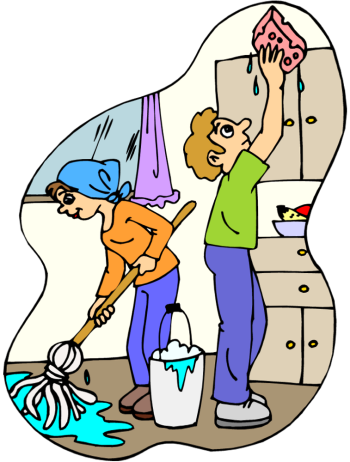 Cleaning Clip Art Clean Your - Clean Clipart (350x462)