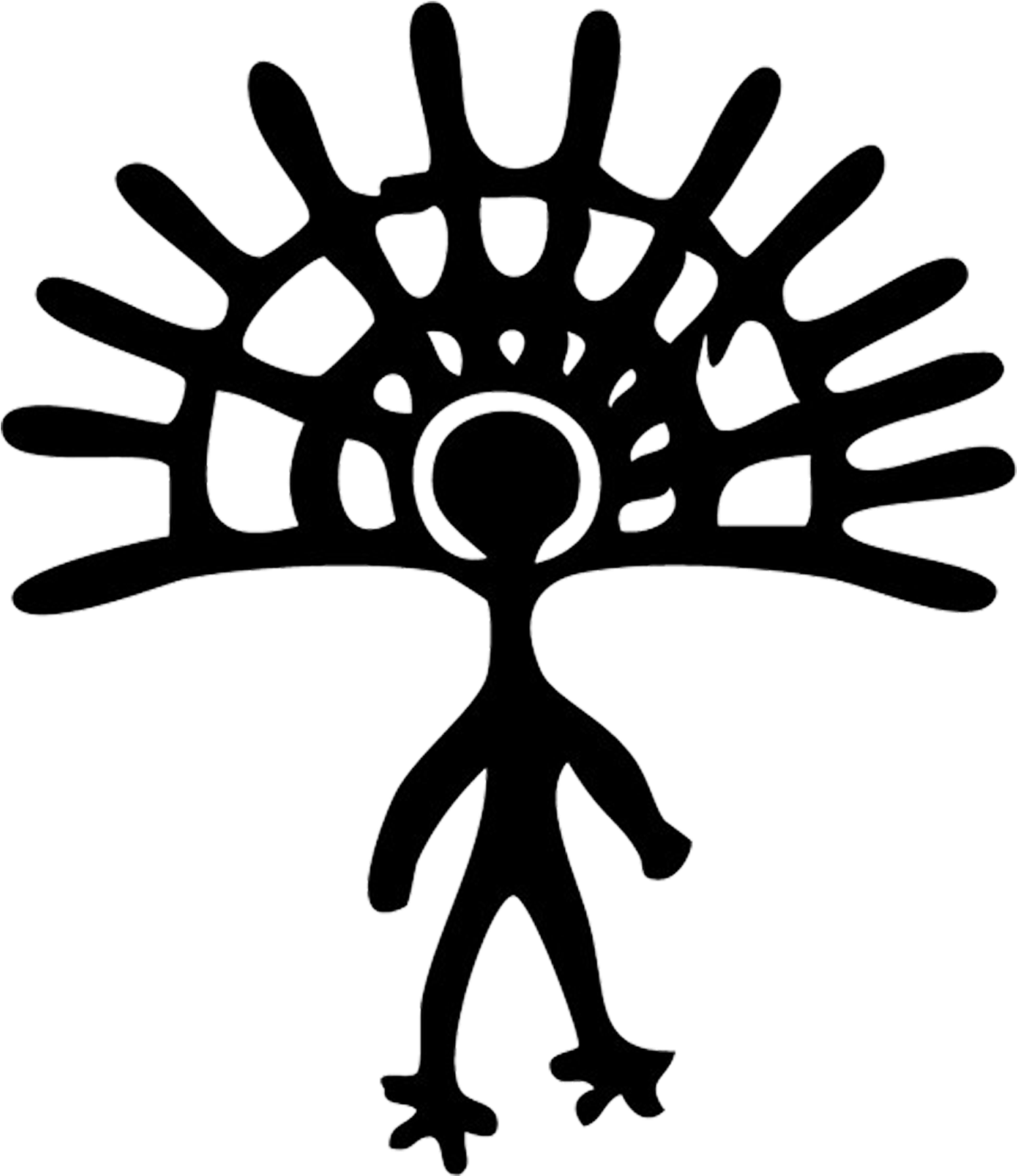 Petroglyph Hawaiian Clipart - School Of Lost Borders (1708x1892)