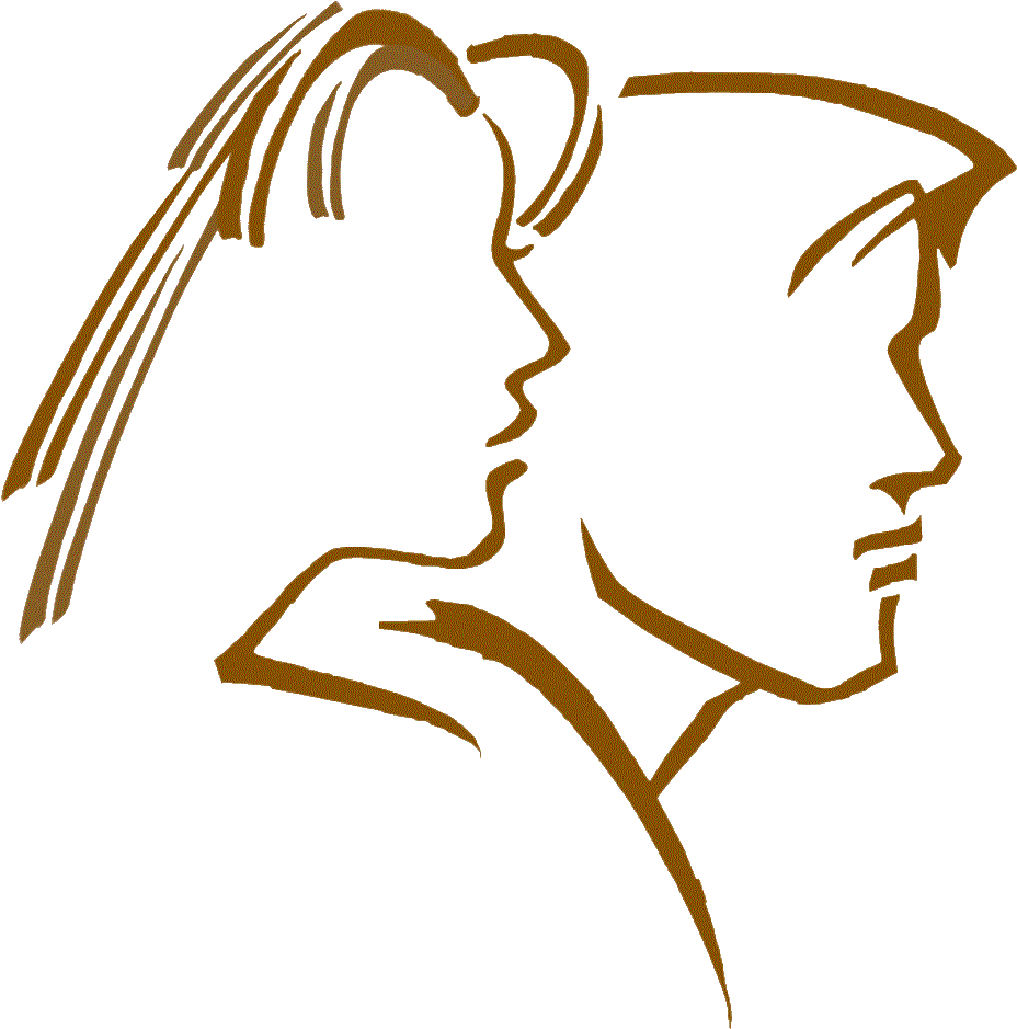 Hair Salon Logos And Clipart - Hair Salon Logo Men And Women (975x975)