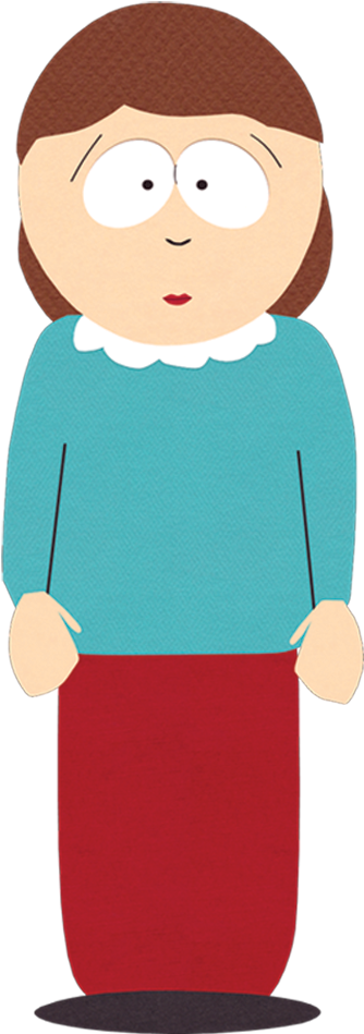 Mutter Und Kind Clipart - South Park Cartman Mom (352x967)