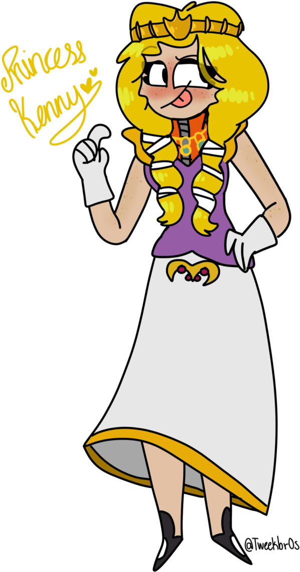 Princess Kenny //south Park By Tweekbr0s - South Park (674x1183)