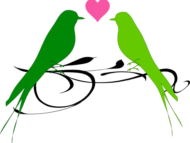 Love Birds Clipart 4 Bird - Clip Art (640x480)