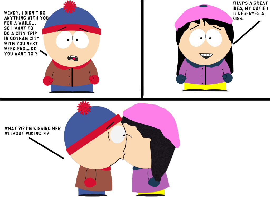 Gotham Park Comic 1 By Martin From Sp - South Park Tool Shed And Call Girl (1023x761)