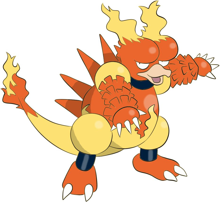 Magmar By Blackvictini - Pokemon Magmar (932x857)