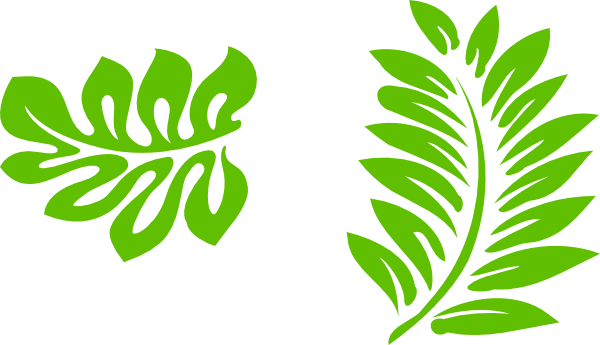 Clip Art Hawaiian Flowers (600x345)