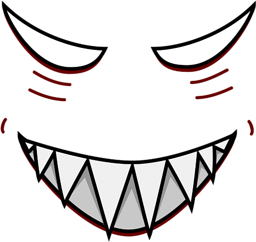 Angry Eyes Clip Art At Clker Vector Royalty - Evil Face Transparent Background (600x600)