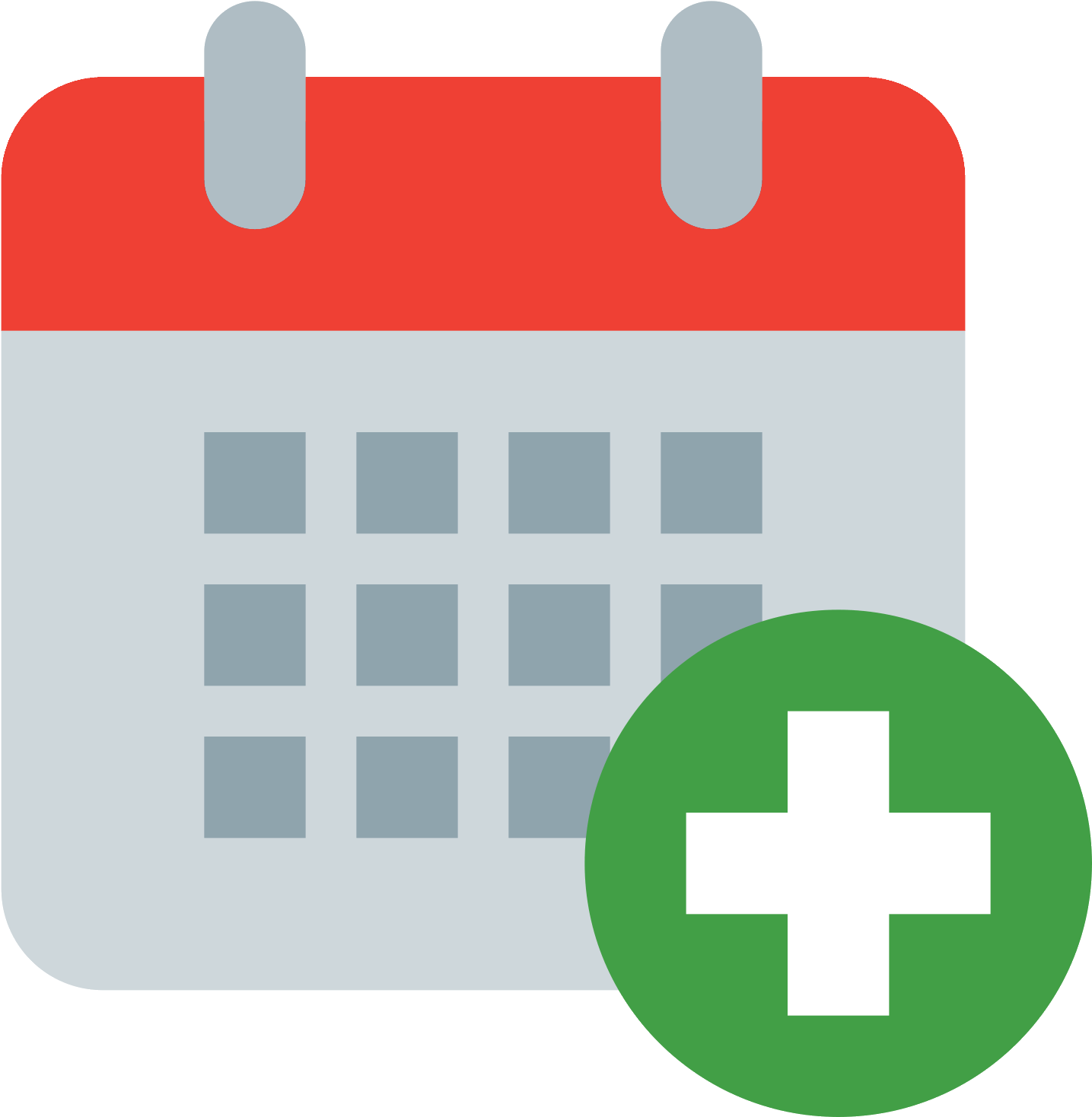 Calendar Icons Facebook - Calendar Icon Png Color (1600x1600)