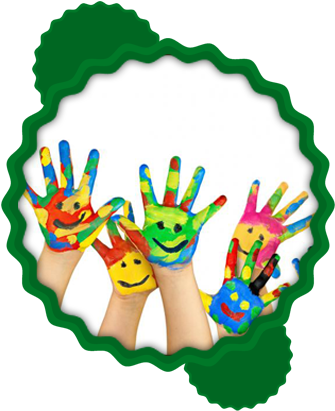 Hand-painting Activity - Childminding (345x425)
