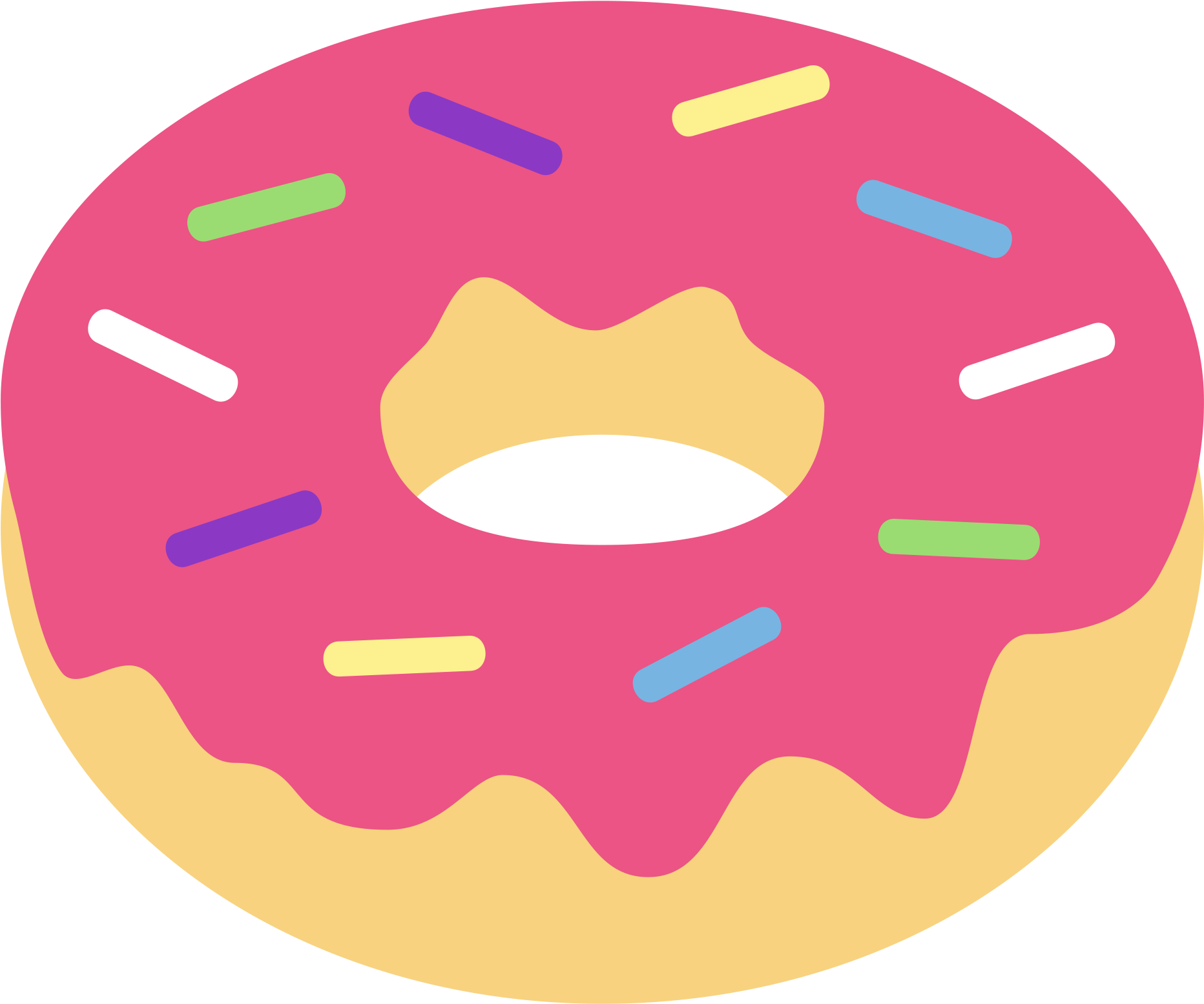 Emoji - Doughnut Emoji (2000x2000)