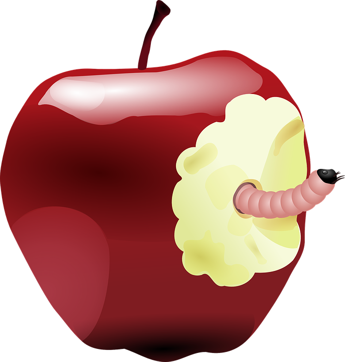Cute Apple Cliparts 11, Buy Clip Art - Bitten Apple (686x720)