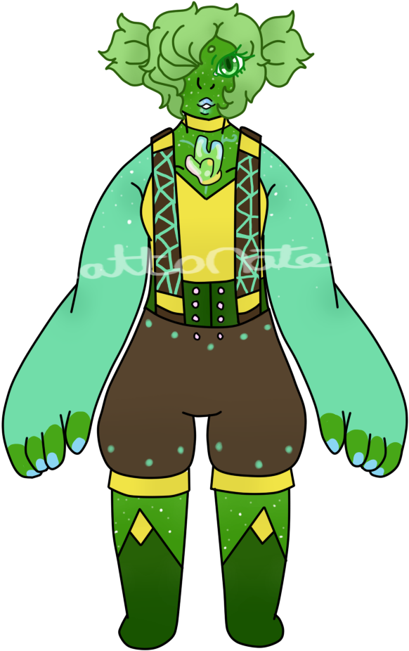 Apple Aura Quartz [hulk Mom] By Fr0g-prince - Metal-coated Crystal (600x940)