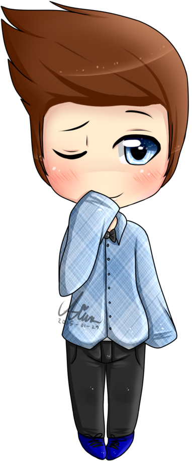 Joey Graceffa By Fanboyanime15 On Deviantart - Joey Graceffa Anime (1024x1024)