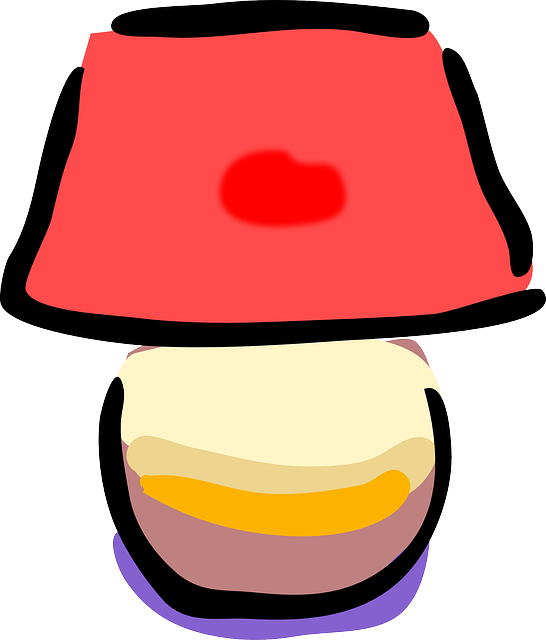 Lamp Clipart (546x640)