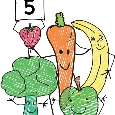 Eat '5 A Day' - Eat '5 A Day' (458x442)