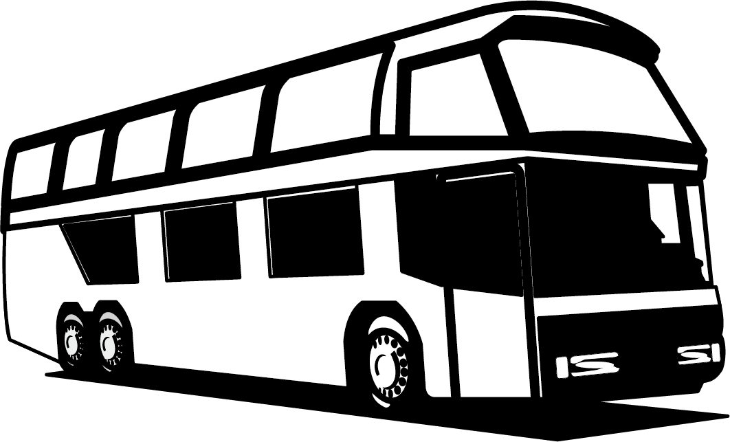 Tour Bus Service School Bus Download - Bus Vector (1062x643)