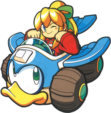 The Lovely Roll From Mega Man - Megaman Battle & Chase (500x500)