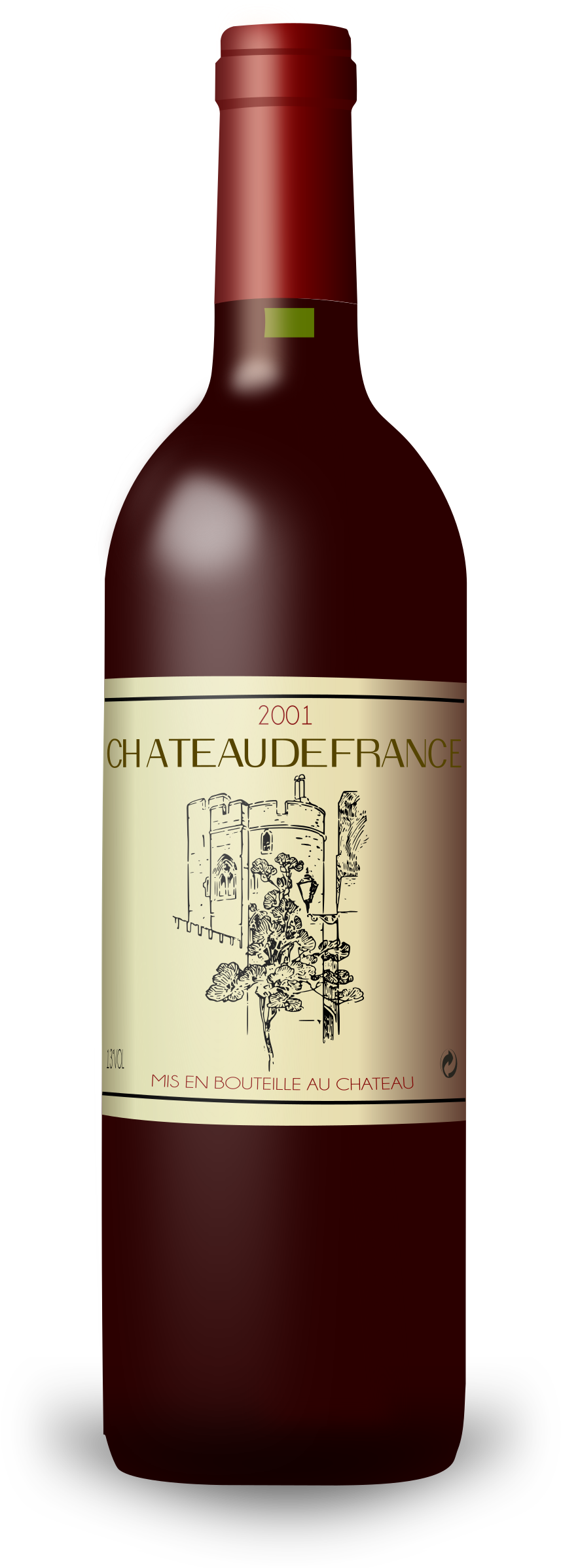 Free Clip Art Wine Glasses Free Vector For Free Download - Bottle Of Wine Clipart (882x2400)