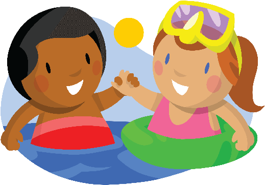 Swimming Png Transparent Images - Swim With A Buddy Clipart (575x399)