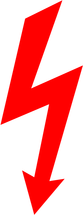 Filelightning Symbolsvg Wikimedia Commons - Red Lightning Icon Png (1280x956)