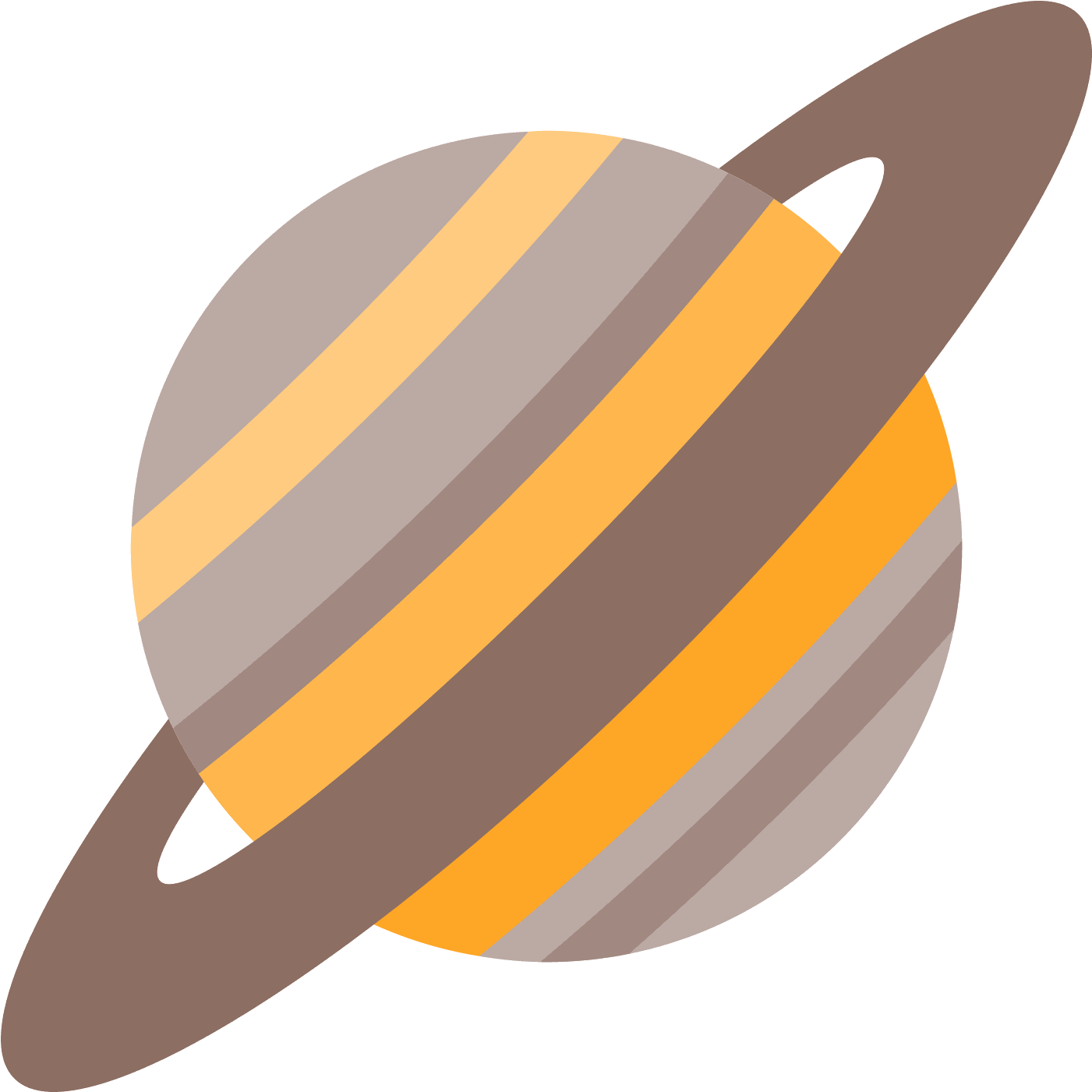Saturn Planet Icon - Planetas Png (1600x1600)