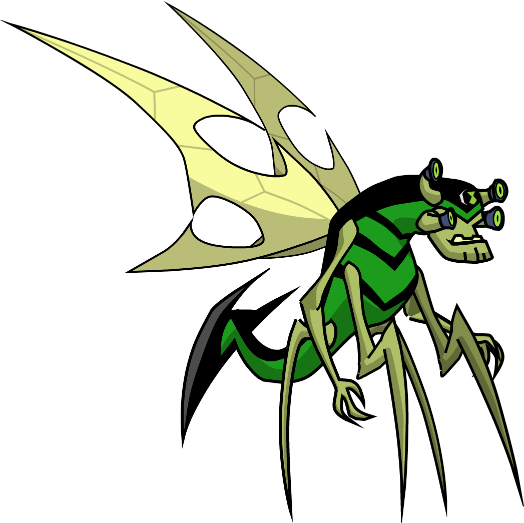 Ben 16 Stinkfly - Ben 10 Stink Fly (1173x1080)