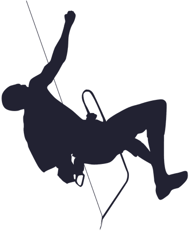 Mountain Climbing Silhouette - Mountain Climbing Silhouette Png (512x512)