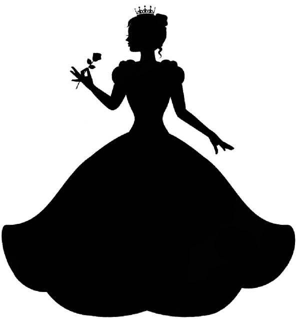 Princess Silhouette Royalty-free - Princess Silhouette (700x697)