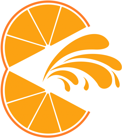 Orange Juice Drink Logo - Logo Drink (820x820)
