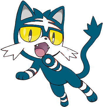 Water/ice Litten By Iamthemasterofinsane - Litten Png (363x363)