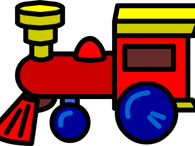 Train Clipart Toy Train - Toy Train Clipart Transparent (640x480)