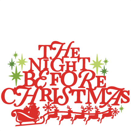 Twas The Night Before Christmas Clipart Clipartxtras - Scrapbooking (432x432)