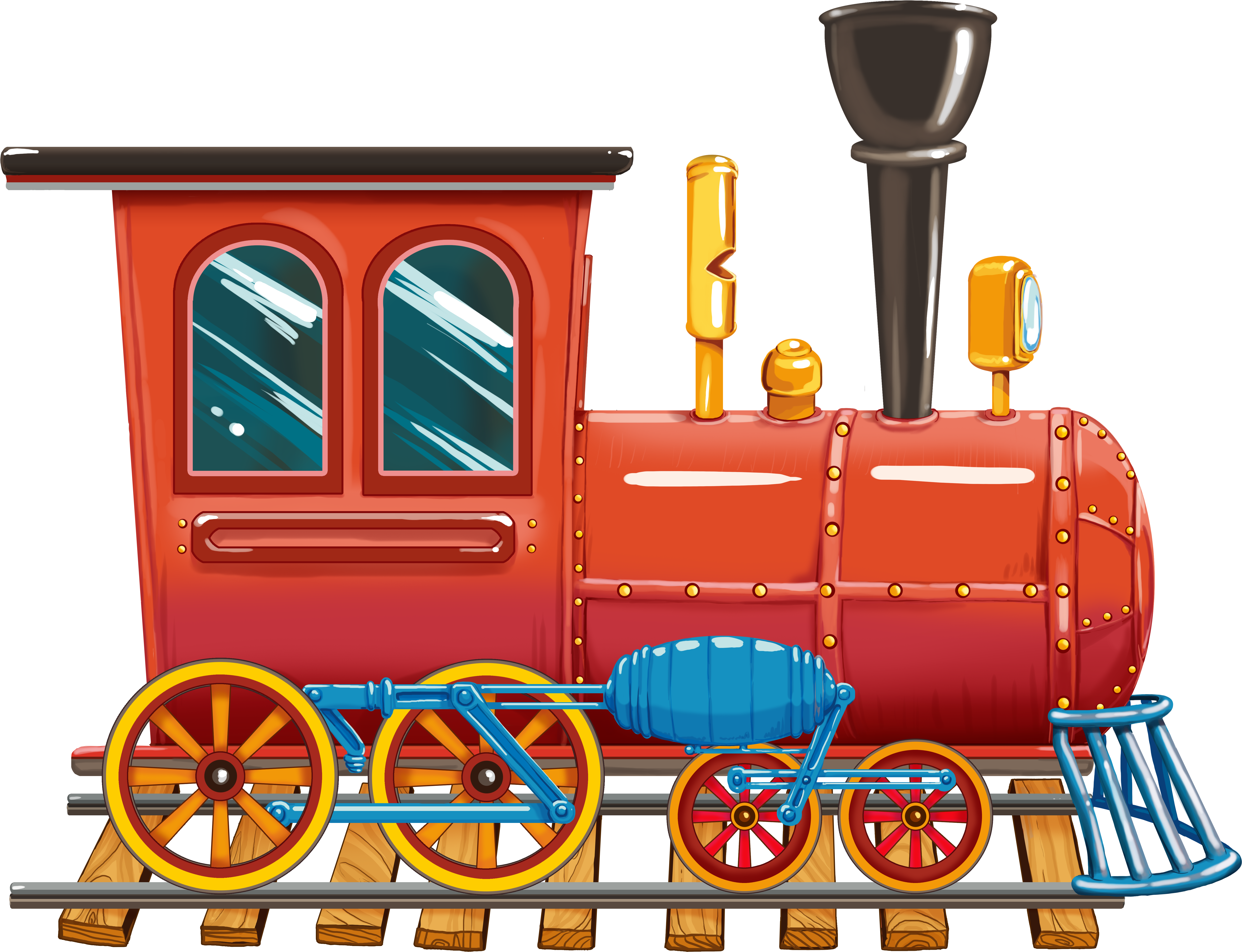 Train Toy Locomotive Computer File - Train Toy Locomotive Computer File (7370x7370)