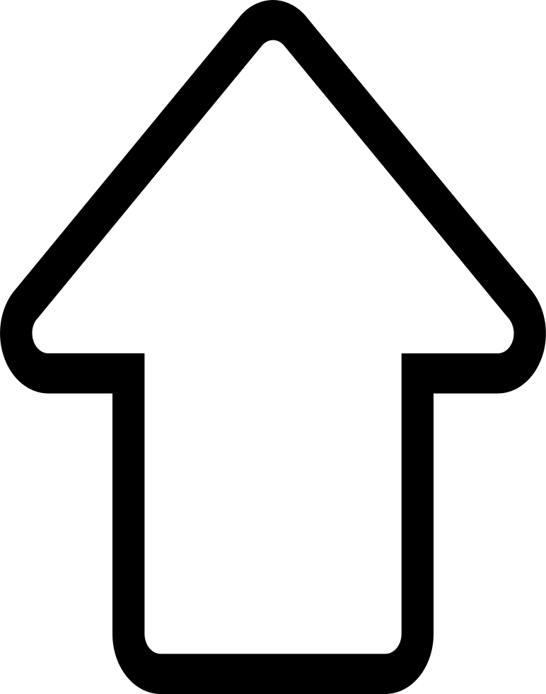 2016 - Up White Arrow Icon (772x980)