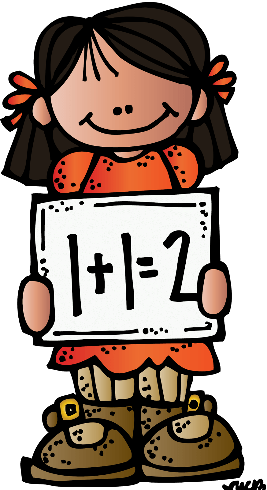 Math Writing Clipart - Melonheadz Clipart School (873x1600)