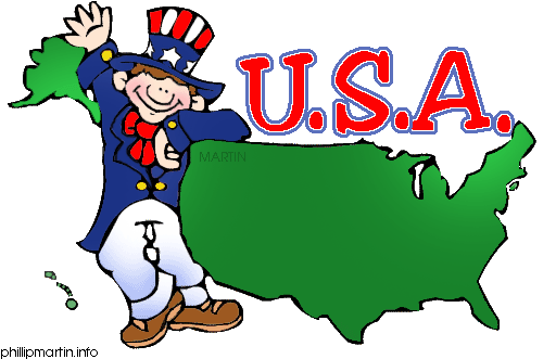 United States Of America - American History Clip Art (542x346)