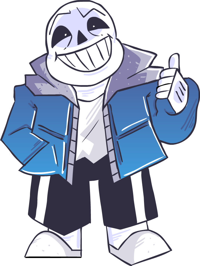Sans By Maskotarts - Sans Deviantart Png (700x932)