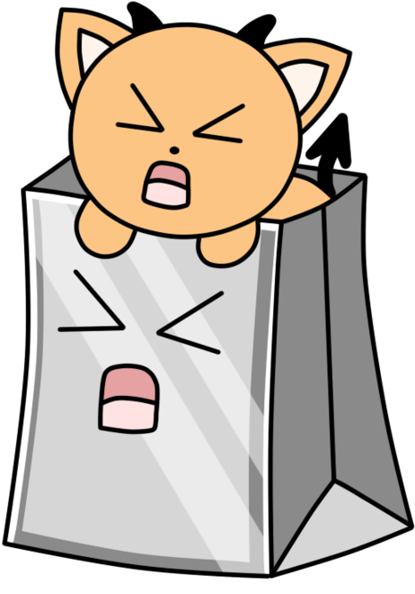 Hallowen Bag Cat By Alenachen On Clipart Library - Clip Art (900x675)