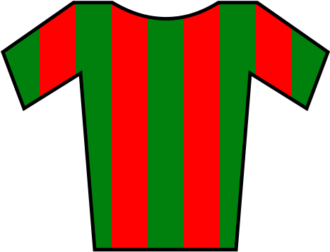 Soccer Jersey Green-red - Red And Green Jersey (500x400)