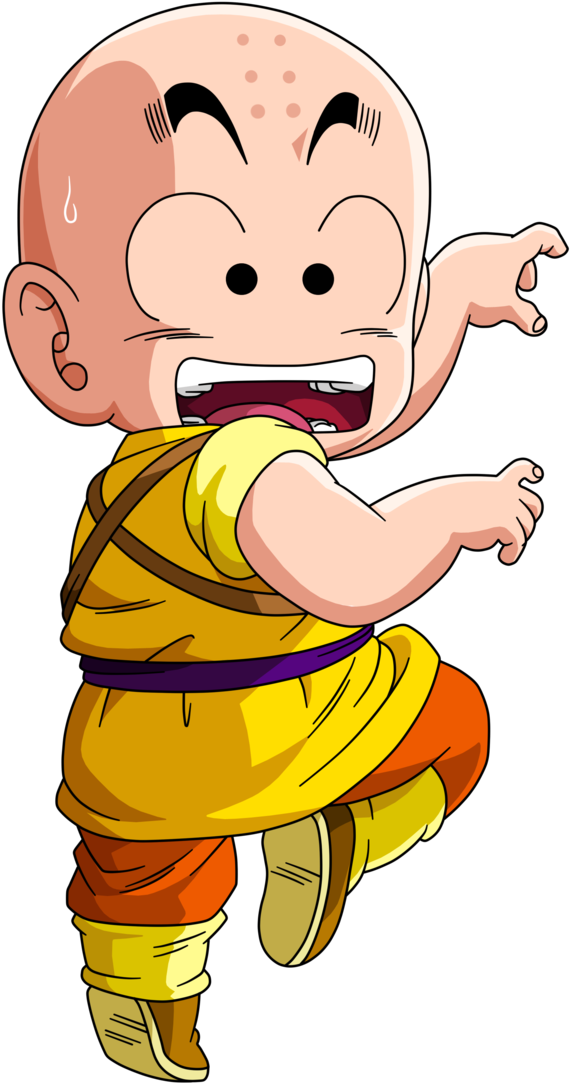 Krillin 2nd Movie By Raykugen On Deviantart - Krillin Cute (900x1284)
