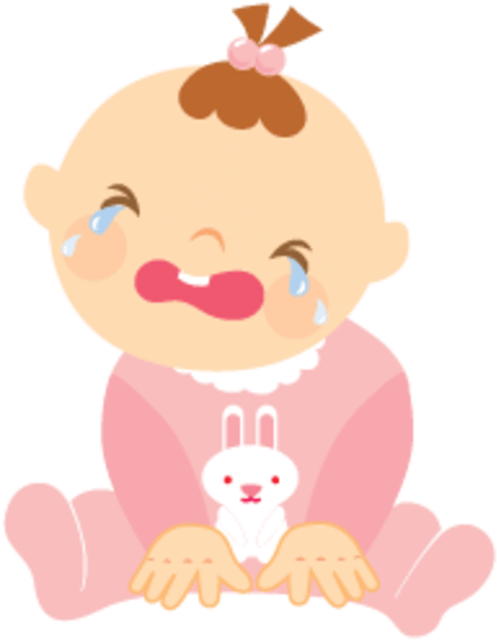 Crying Baby Clipart Free - Baby Crying Icon (600x600)