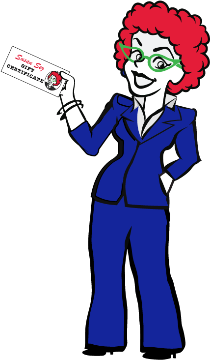 Buy A Susan Sez Gift Certificate - Cartoon (576x792)