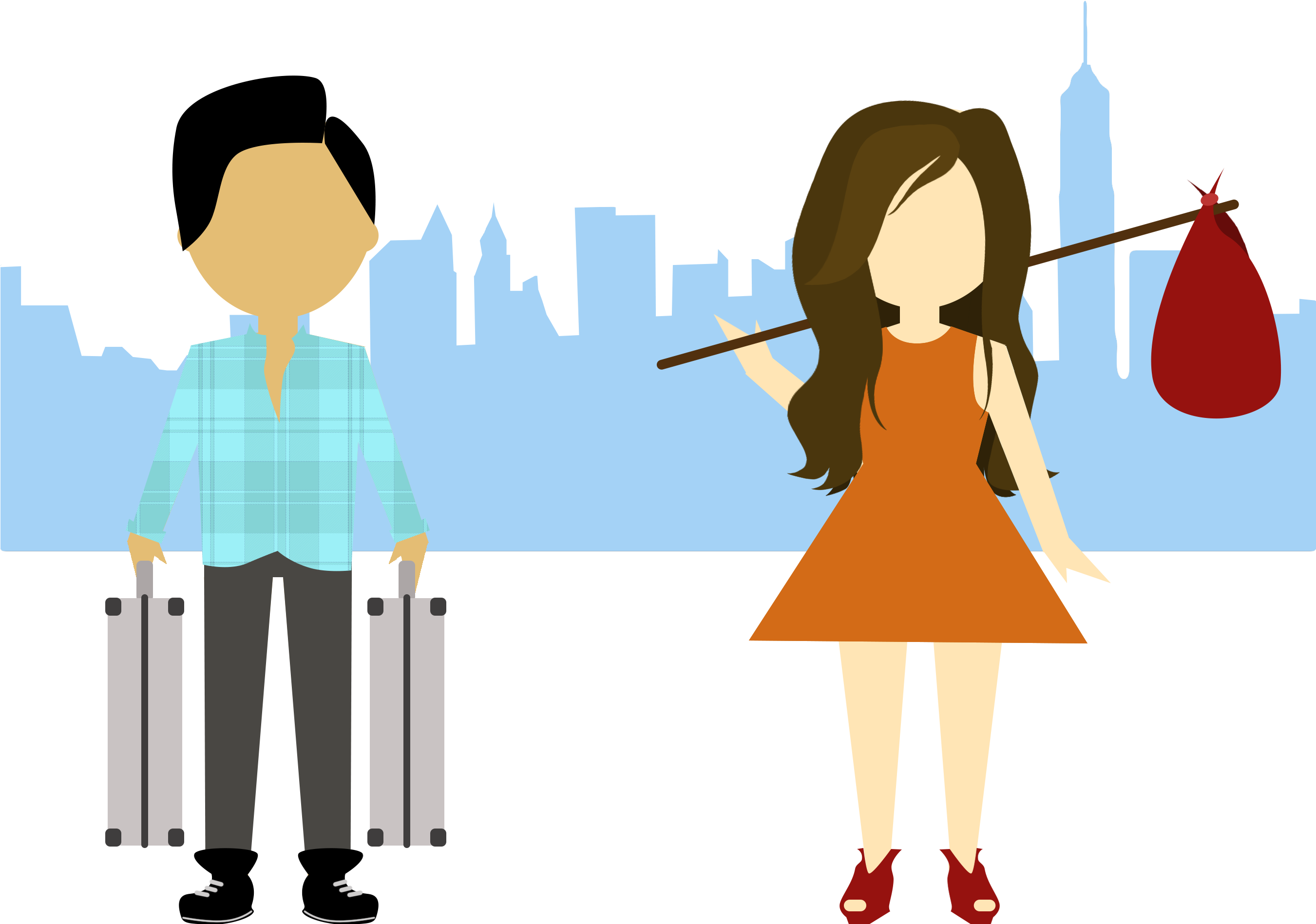 Separately, The Minnesota Koala And The California - New York City (2700x2100)