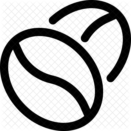 Coffee Beans Icon - Coffee Bean (512x512)