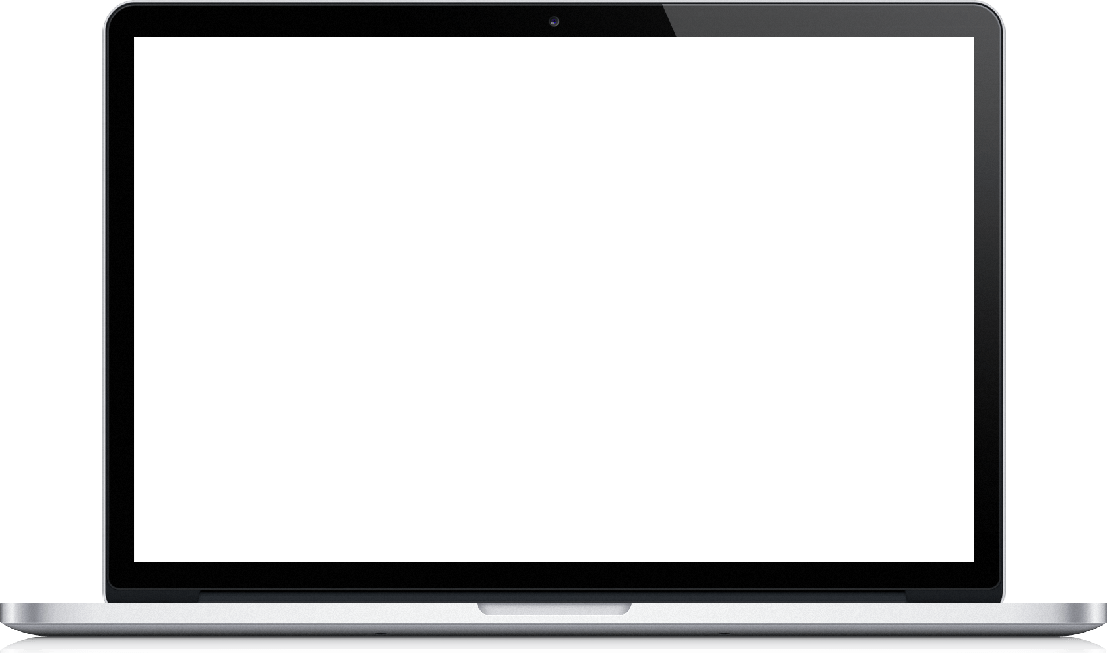 Laptop-frame - Macbook Pro Transparent Background (1107x653)