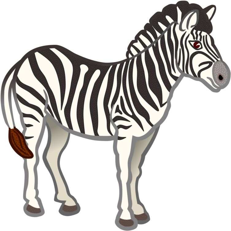 Free Download Images 2018 Zebra Clipart No Background - Clip Art (800x800)