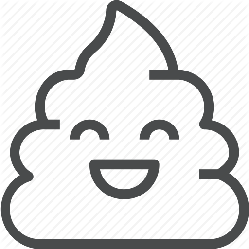 Crap, Emoji, Happy, Poo, Poop, Shit, Terd Icon Icon - Shit Icon Transparent (512x512)