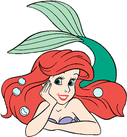The - Dos Personagens Da Pequena Sereia (422x456)